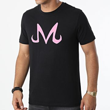 Dragon Ball Z - Camiseta Majin Negro Rosa