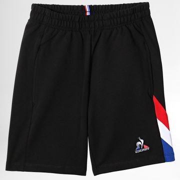 Le Coq Sportif - Pantalón Corto Jogging Niño 2210805 Negro