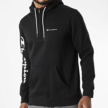 Champion - Sudadera con capucha y cremallera 217930 Negro