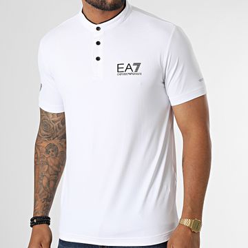 EA7 Emporio Armani - Polo Manga Corta 8NPT21-PJEMZ Blanco