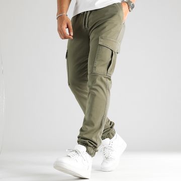 LBO - Regular Fit Pantalones Cargo 2473 Caqui Verde