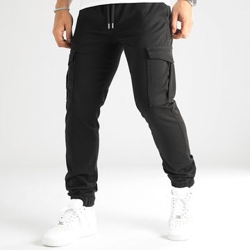 LBO - Regular Fit Pantalones cargo 2713 Negro