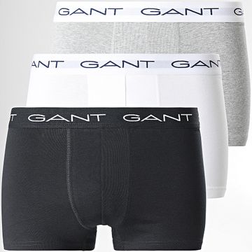 Classic Series - Juego De 3 Boxers 90003003 Negro Blanco Gris Heather