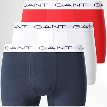 Classic Series - Juego De 3 Boxers 90003003 Rojo Azul Marino Blanco