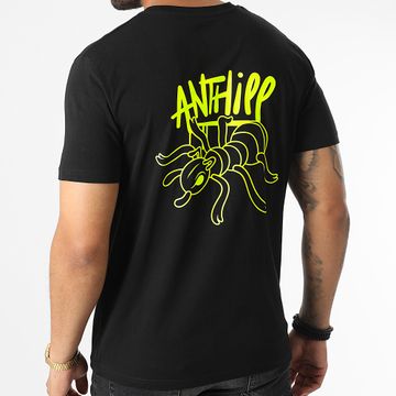 Anthill - Camiseta Hormiga Negro Amarillo Fluo
