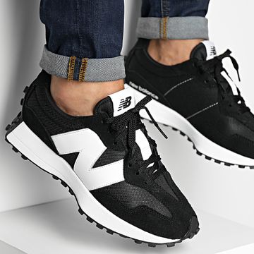 New Balance - 327 Zapatillas Negro Blanco