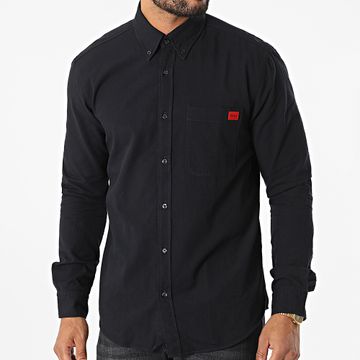 HUGO - Evito Camisa Manga Larga 50479302 Negro