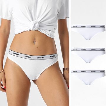 HUGO - Juego De 3 Tangas Para Mujer 50469681 Blanco