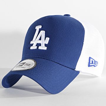 New Era - Los Angeles Dodgers Gorra Trucker Clean Azul Real Blanco