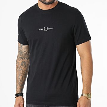 Fred Perry - Camiseta M4580 Negro