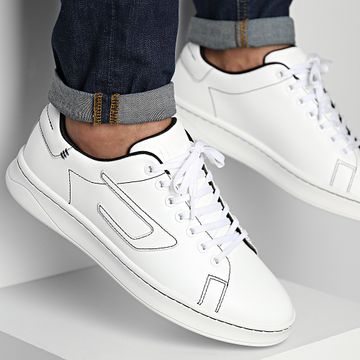 Diesel - Athene Low Zapatillas Y02869 Blanco Negro