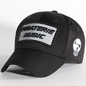 Booba - Gorra Big Logo Negra Reflectante