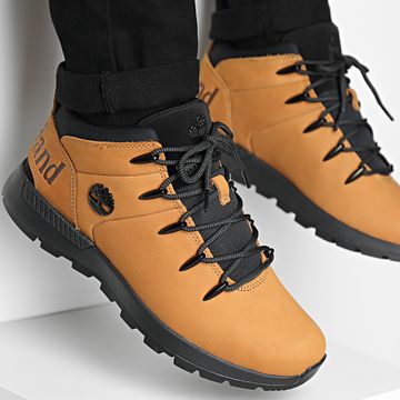 Timberland - Sprint Trekker Mid Zapatillas 12FEP Trigo Nubuck Negro