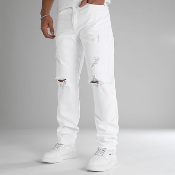 LBO - Vaqueros Relaxed Fit Destroy 2778 Denim Blanco