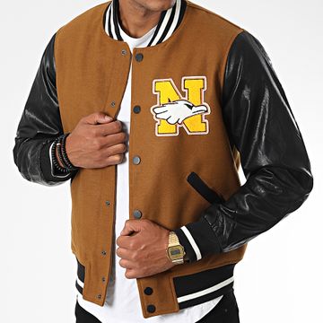 MTX - Chaqueta Teddy YT066 Camel Negro