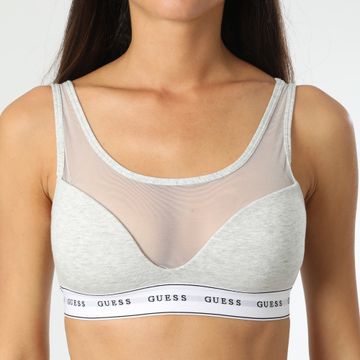 Guess - Sujetador de mujer O97C04-KBBU1 Heather Grey