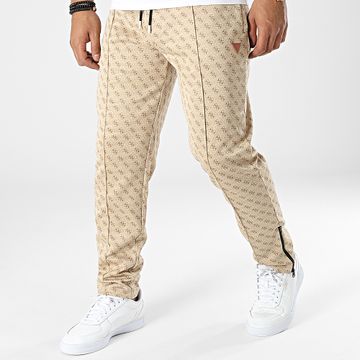 Guess - Pantalones de chándal Z2BB05-FL04Q Beige