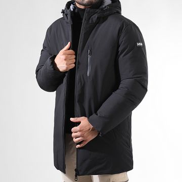 Schott NYC - Parka con capucha Fargo 2 Negro
