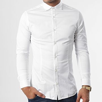 Jack And Jones - Parma Camisa Manga Larga Blanca