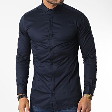 Jack And Jones - Camisa de manga larga Parma Navy