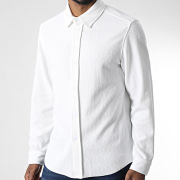 Frilivin - Camisa Manga Larga Blanca