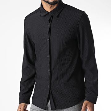 Frilivin - Camisa Manga Larga Negra