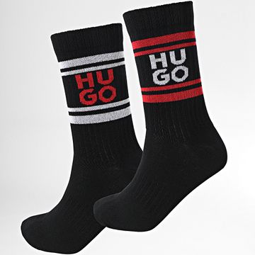 HUGO - 2 Pares De Calcetines 50484097 Negro