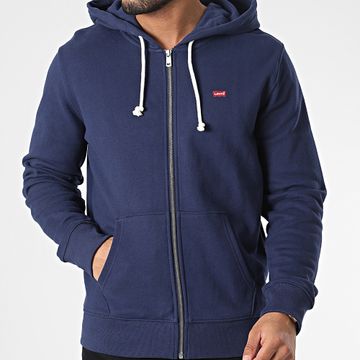 Levi's - Sudadera con capucha y cremallera 34584 Azul marino