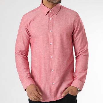 LBO - Camisa Manga Larga 2883 Rojo Brezo