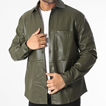 Frilivin - Sobrecamisa verde caqui
