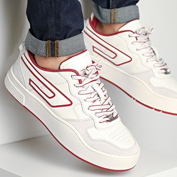Diesel - Ukiyo Low X Zapatillas Y03027-PS232 Jester Red Moonbeam Whisper White