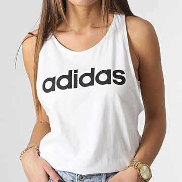 Adidas Performance - Camiseta de tirantes para mujer GL0567 Blanco