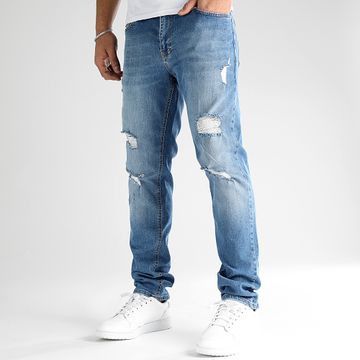 LBO - Vaqueros Regular Fit Destroy 2893 Denim Azul