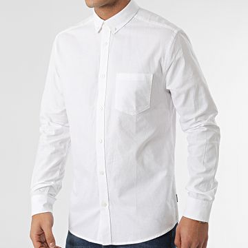 Only And Sons - Alvaro Camisa Manga Larga Blanco