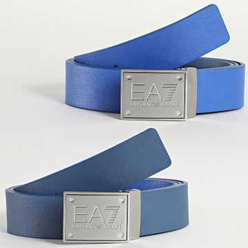 EA7 Emporio Armani - Cinturón reversible 245524 8A693 Azul marino Azul real