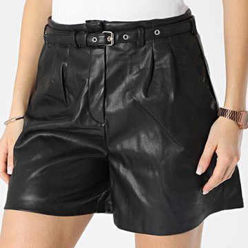 Only - Pantalones cortos Heidi Mujer Negro