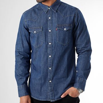 Levi's - Camisa vaquera azul de manga larga 85744