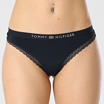Tommy Hilfiger - Tanga de mujer 4184 Azul marino