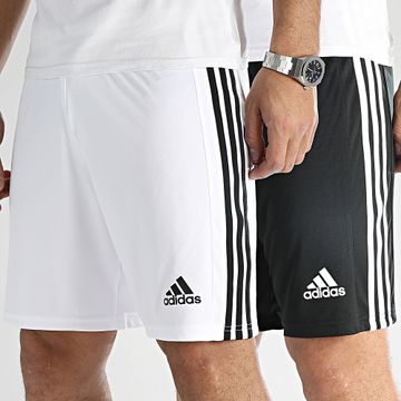 Adidas Performance - Juego De 2 Pantalones Cortos Negro Blanco GN5773 GN5776 Banded Jogging Shorts