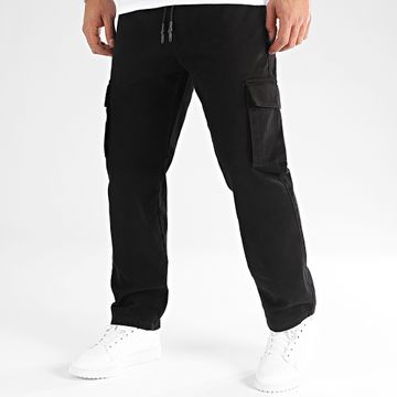 LBO - Pantalón cargo ancho con bolsillos 2932 Negro