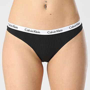 Calvin Klein - Braguitas de mujer D1618E Negro
