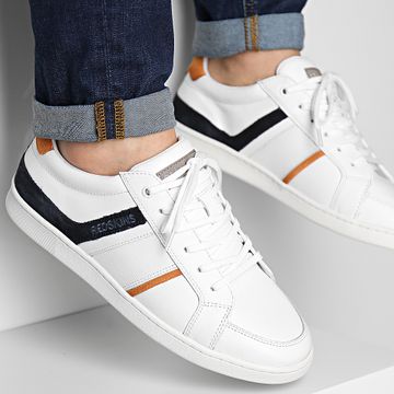Redskins - Falko Zapatillas PP0718K Blanco Azul Marino Naranja