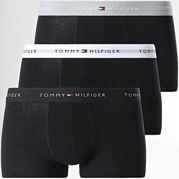 Tommy Hilfiger - Essentials Signature Boxer Juego de 3 2763 Negro
