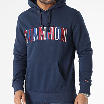 Champion - Sudadera con capucha 218508 Azul marino