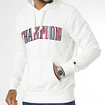 Champion - Sudadera con capucha 218508 Blanca
