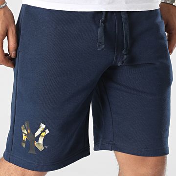 Champion - Pantalón Corto 218922 New York Yankees Azul Marino