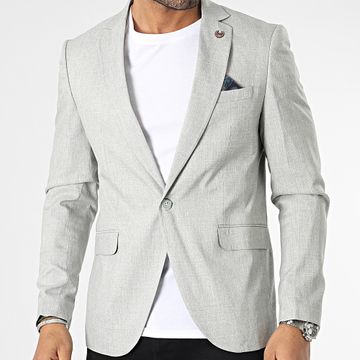 Armita - Chaqueta blazer verde caqui 062