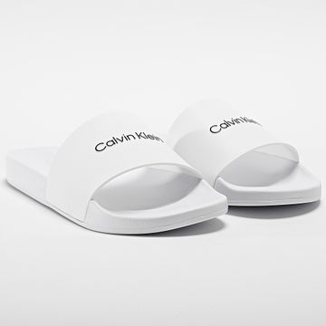 Calvin Klein - Goma para tobogán de piscina 0455 Blanco brillante