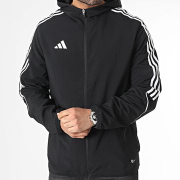 Adidas Performance - Chaqueta con capucha y cremallera Tiro 23 Negro HZ9066