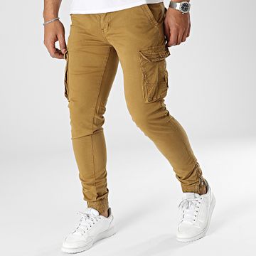Classic Series - Pantalones cargo camel
